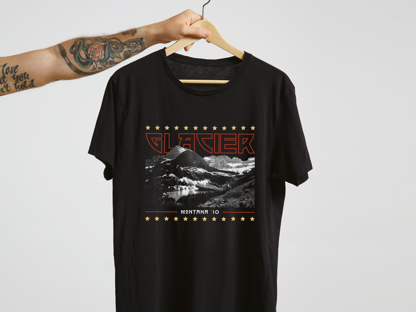 Glacier National Park Shirt - Extended Sizing