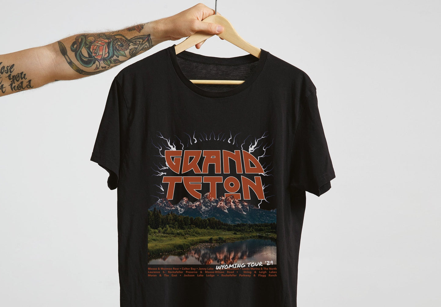 Grand Teton National Park Shirt - Extended Sizing