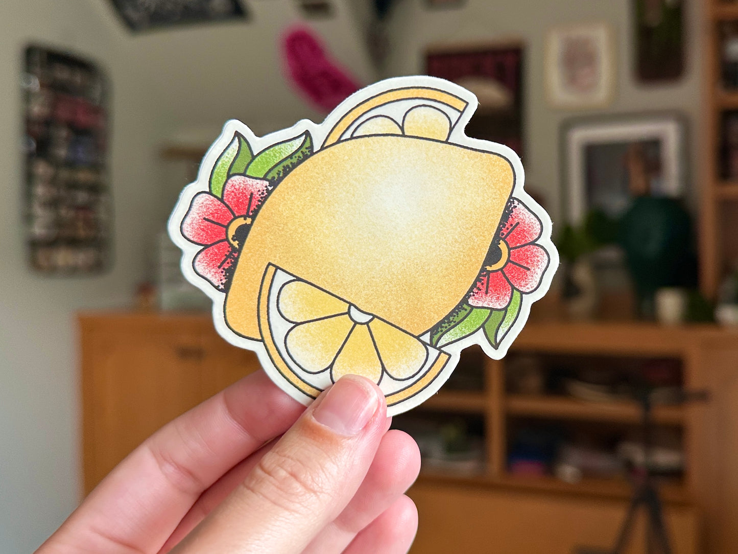 Lemon Sticker