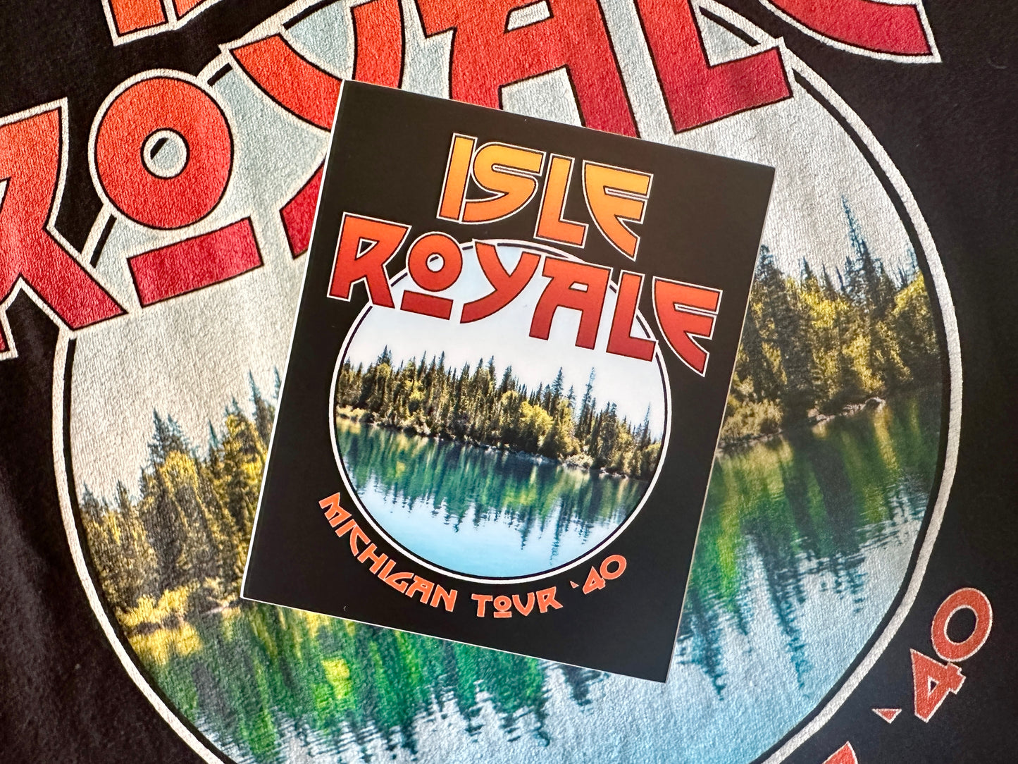 Isle Royale National Park Sticker