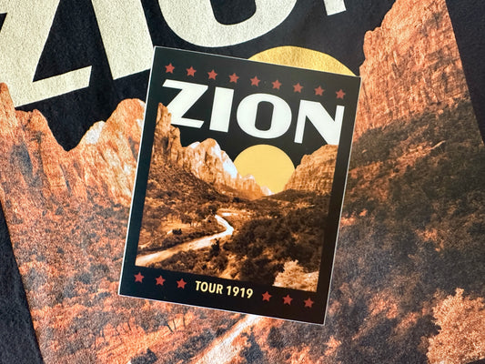 Zion National Park Sticker