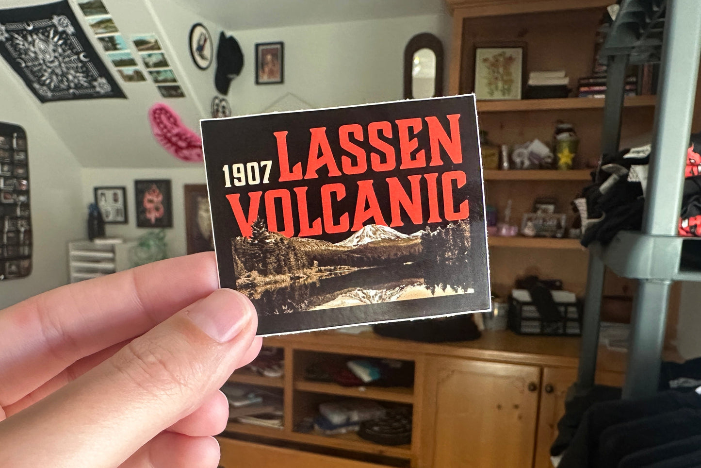 Lassen Volcanic National Park Sticker