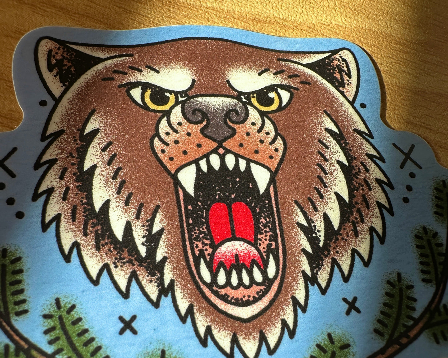 Grizzly Bear Sticker