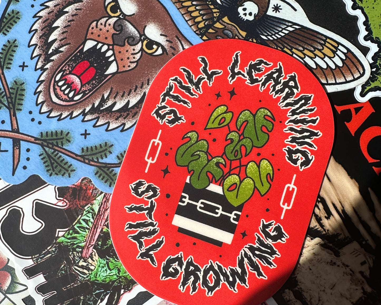 Still Learning, Still Growing Sticker