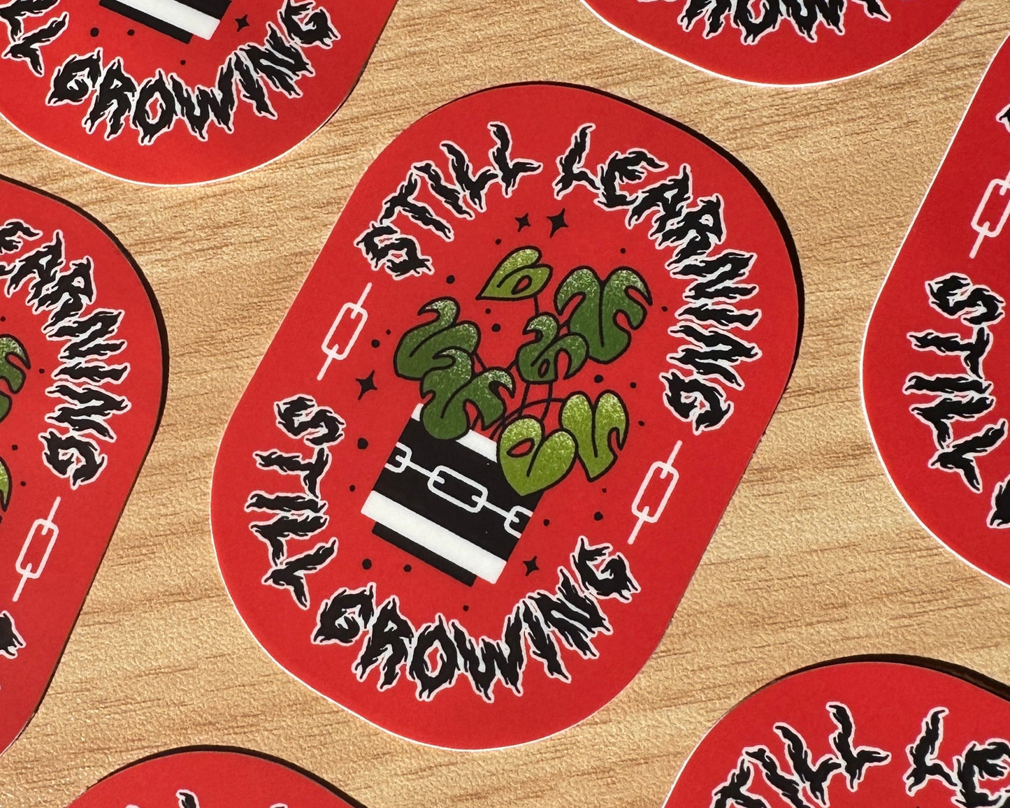 Still Learning, Still Growing Sticker