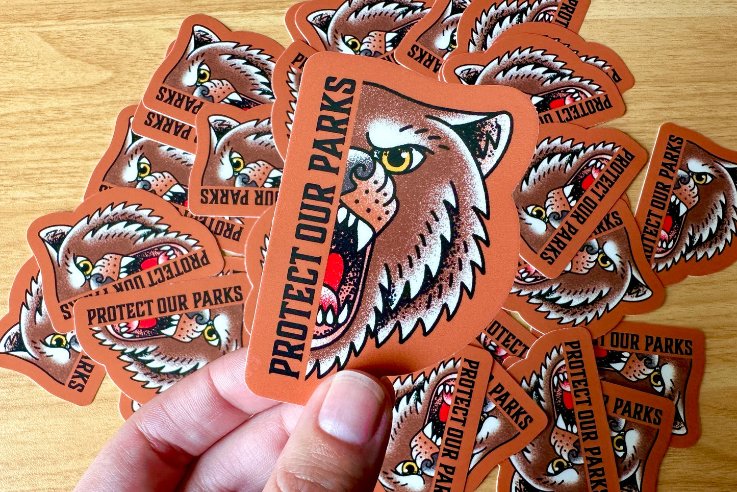 Protect Our Parks Sticker