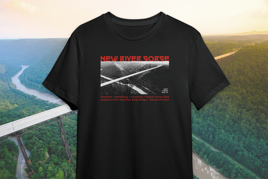 New River Gorge National Park Shirt - Extended Sizing