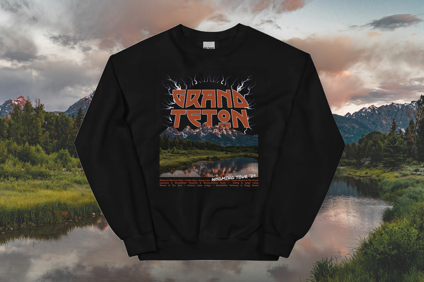 Grand Teton National Park Sweatshirt