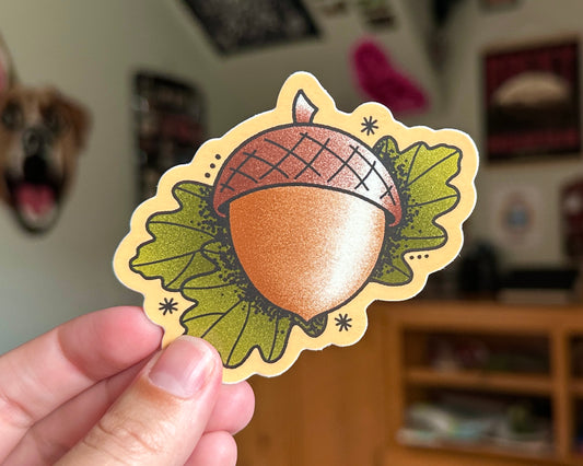 Acorn Sticker
