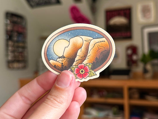 Half Dome Sticker
