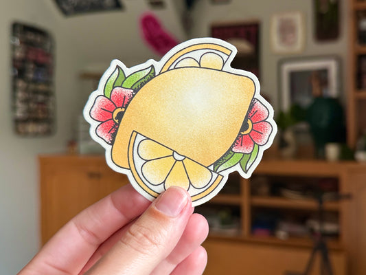 Lemon Sticker