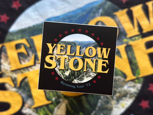 Yellowstone National Park Sticker