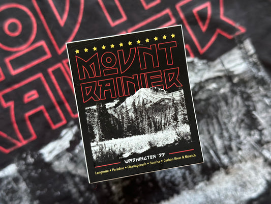 Mount Rainier National Park Sticker