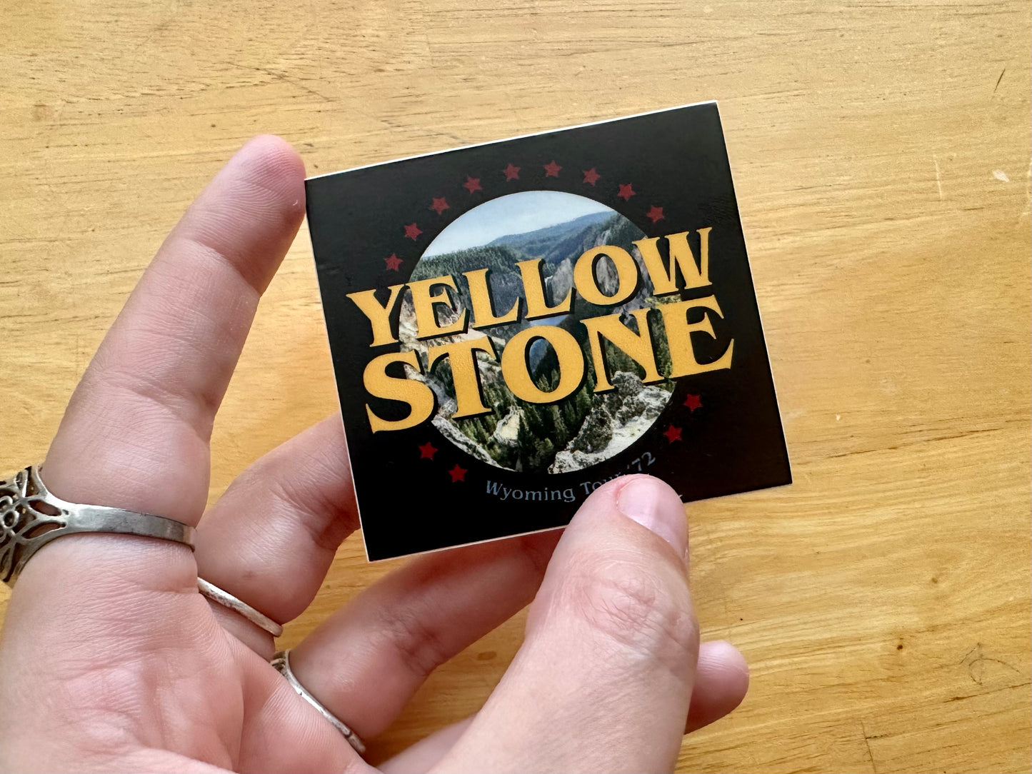 Yellowstone National Park Sticker