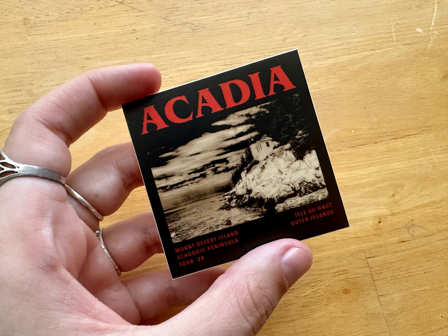 Acadia National Park Sticker