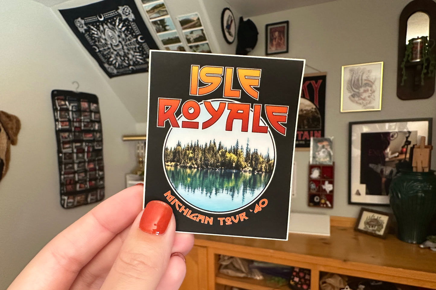 Isle Royale National Park Sticker