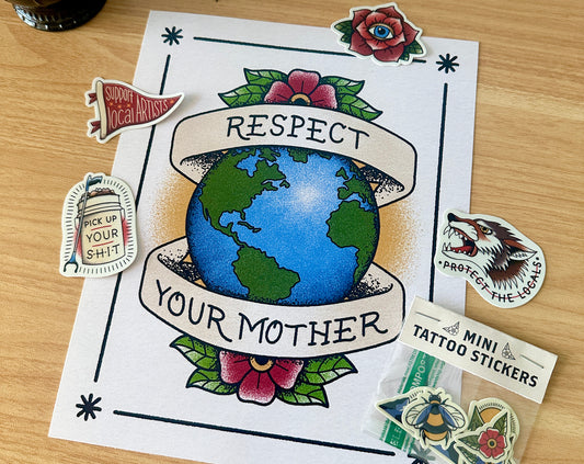 Respect Your Mother Print