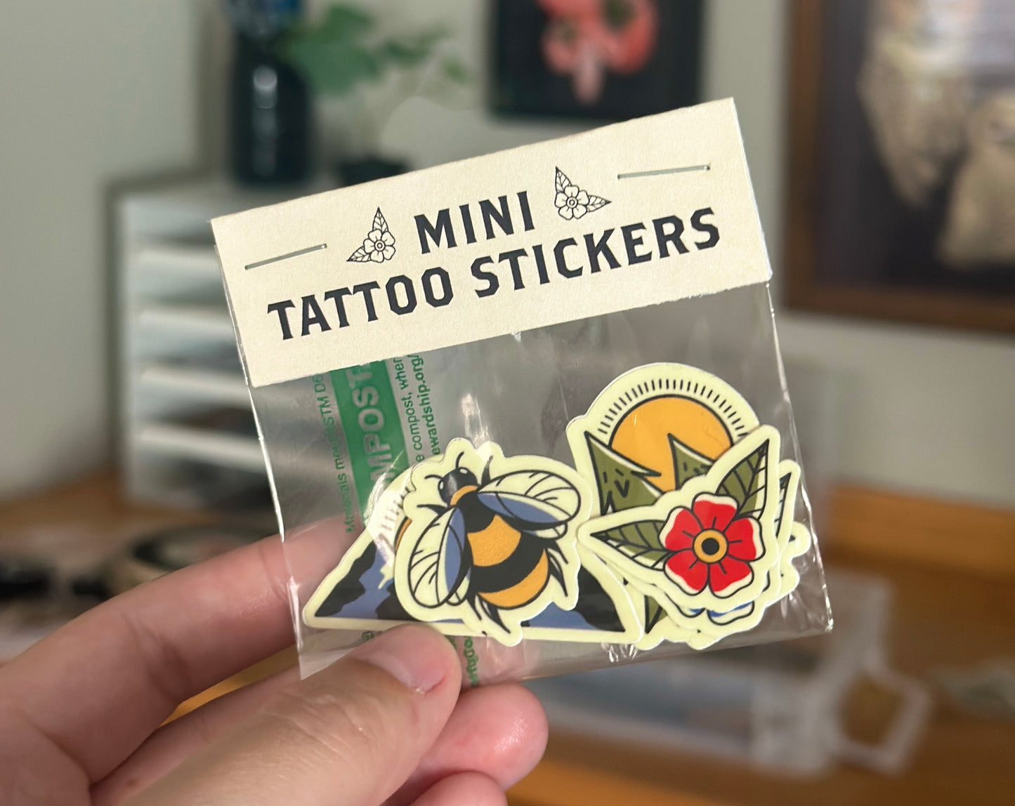 Mini Tattoo Sticker Pack