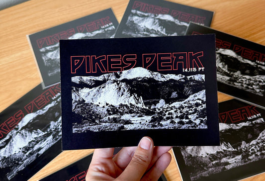 Pikes Peak 5x7 Print