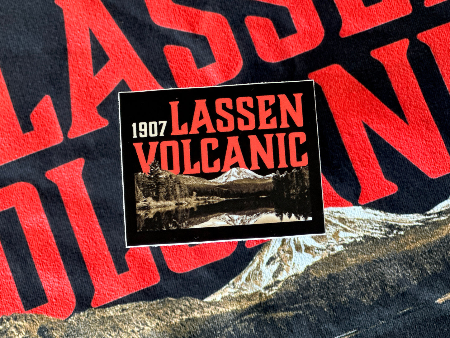 Lassen Volcanic National Park Sticker