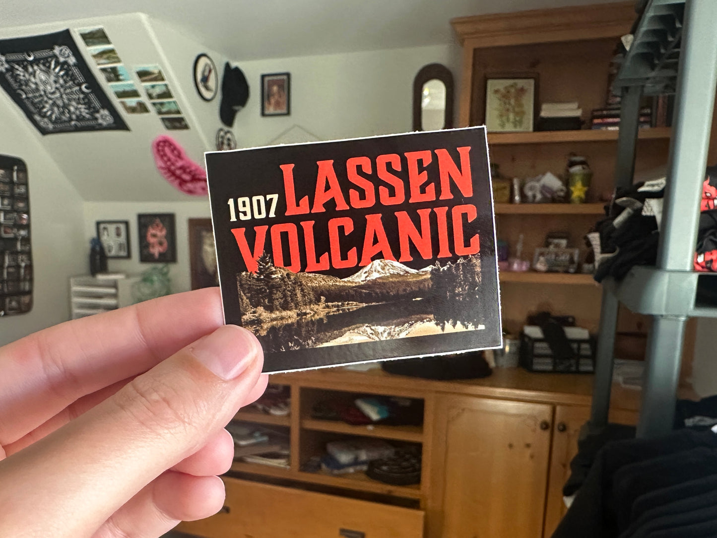 Lassen Volcanic National Park Sticker