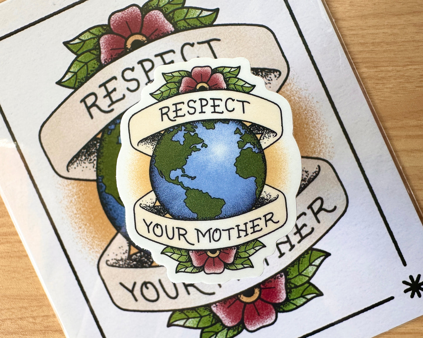 Respect Your Mother Sticker