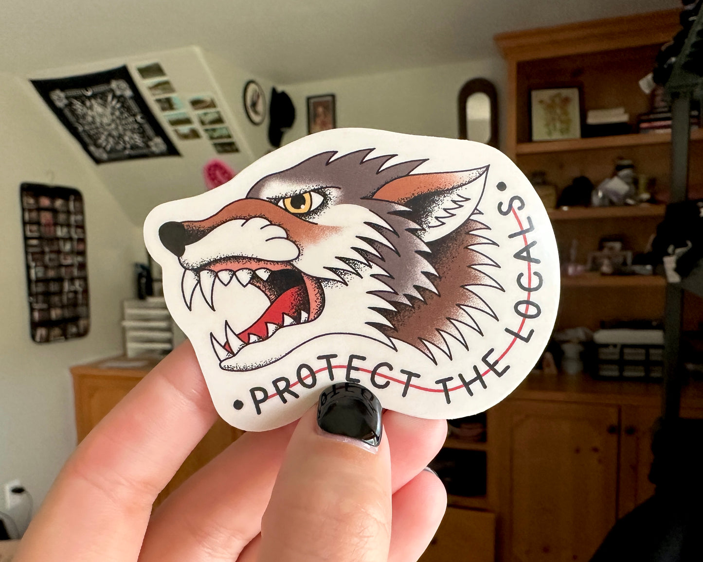 Protect The Locals Sticker