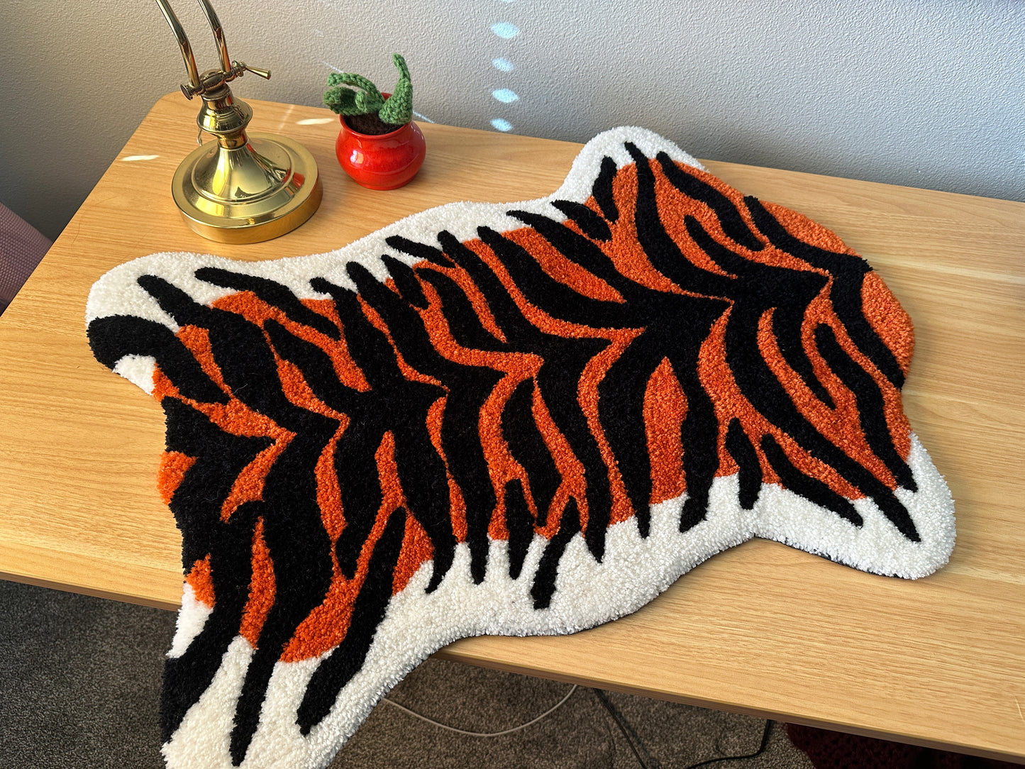 Tiger Tufted Wall Hanging