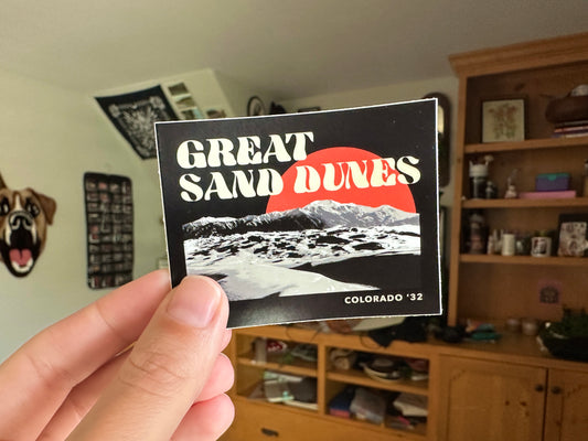 Great Sand Dunes National Park Sticker