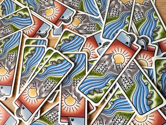 May Sticker Club: Views Sticker