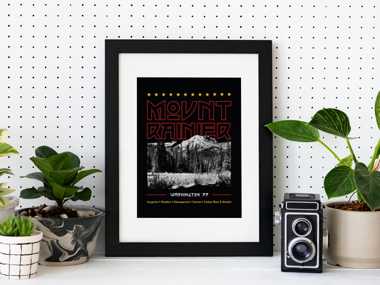 Mount Rainier National Park Print